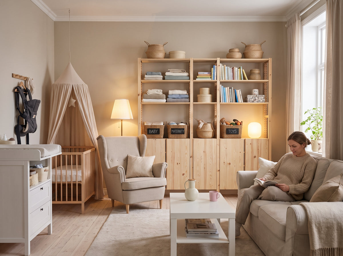 How to Build a Baby Registry by Room and Product Footprint