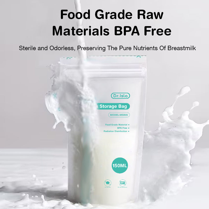Sealed Breast Milk Storage Bag