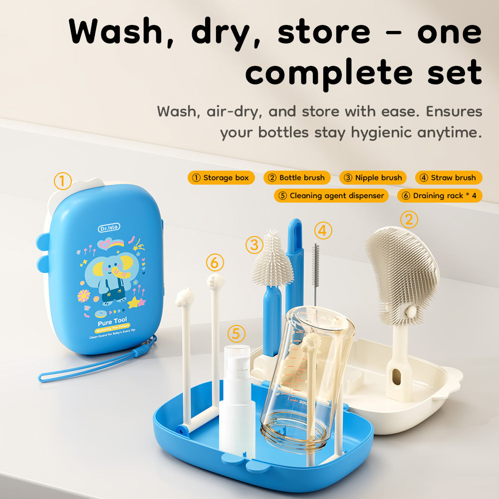 6 in 1 Bottle Bruch Set - PT10