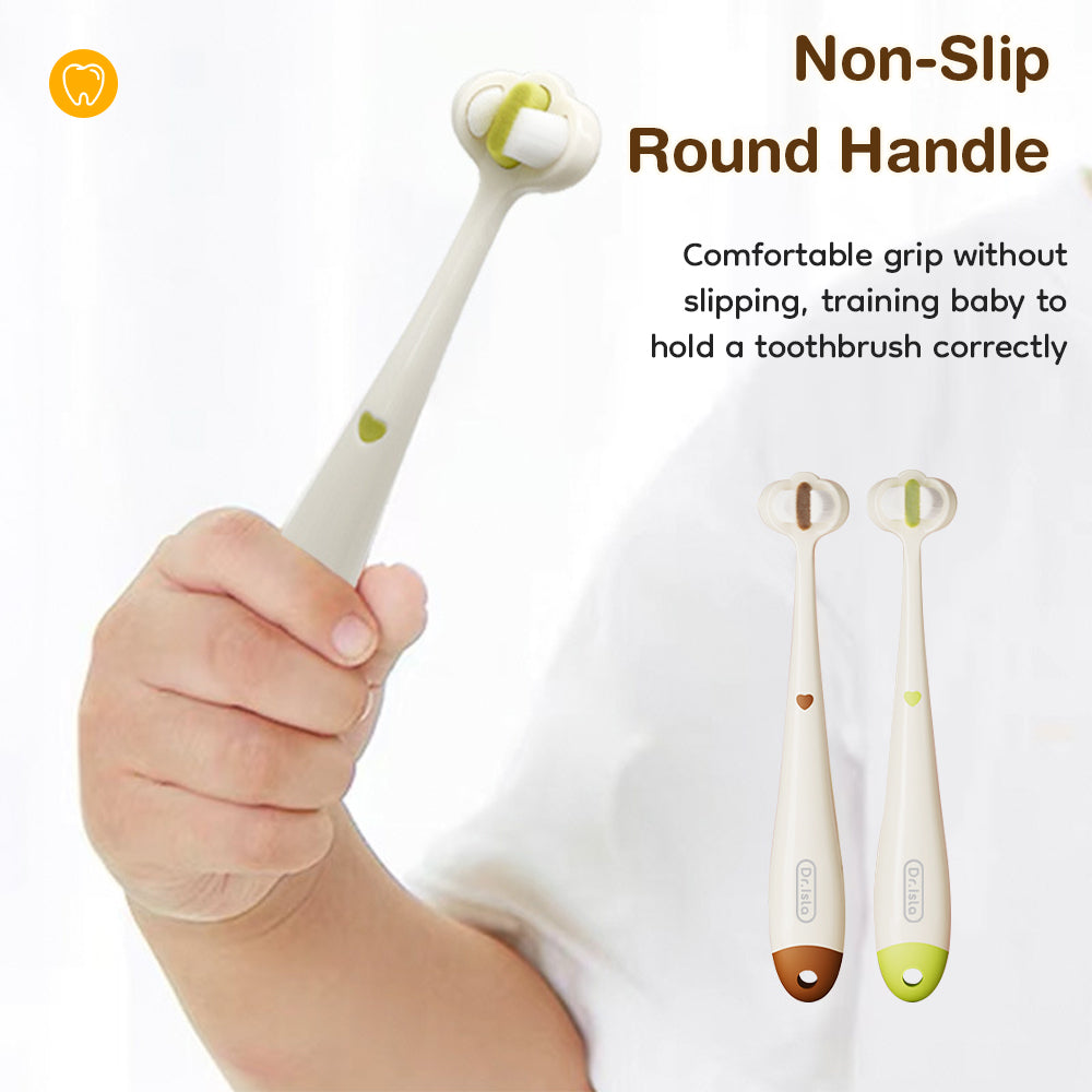 3-sided Kids Soft Brush - BT12