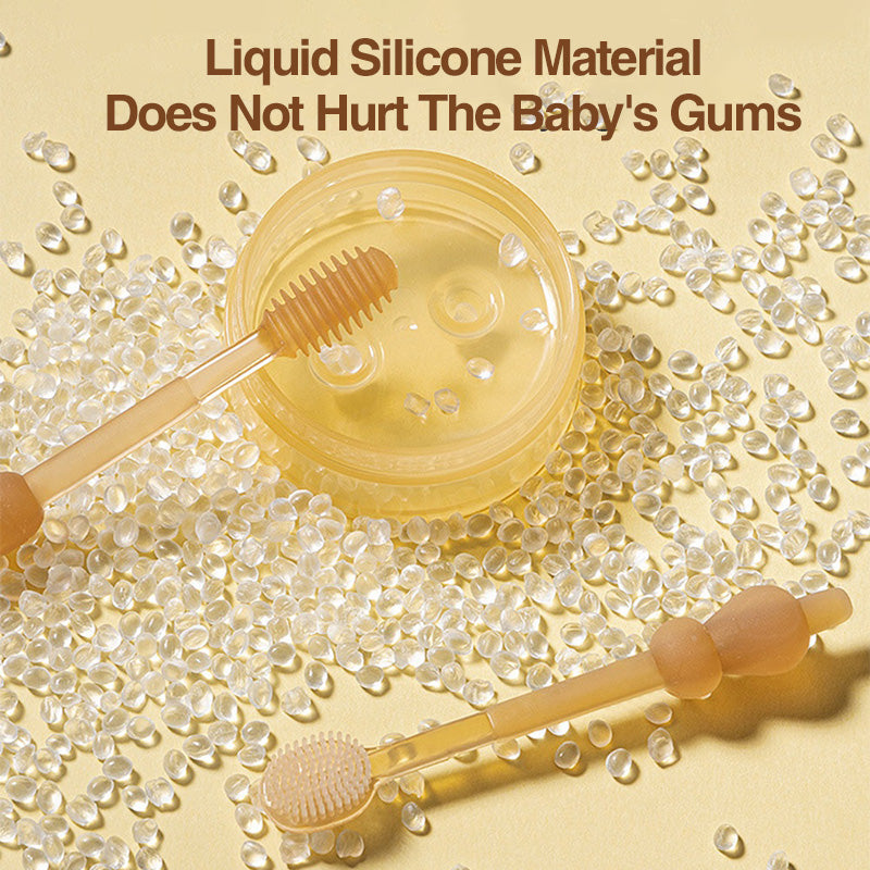 Tacar Scuab Fiacla Silicone do Leanbh