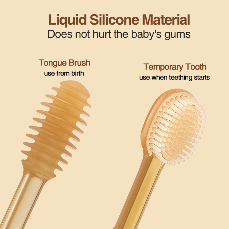 Tacar Scuab Fiacla Silicone do Leanbh